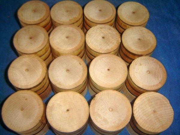 16- 3 " X 3 1/4" Sugar Maple Wood Lathe Turning Blanks