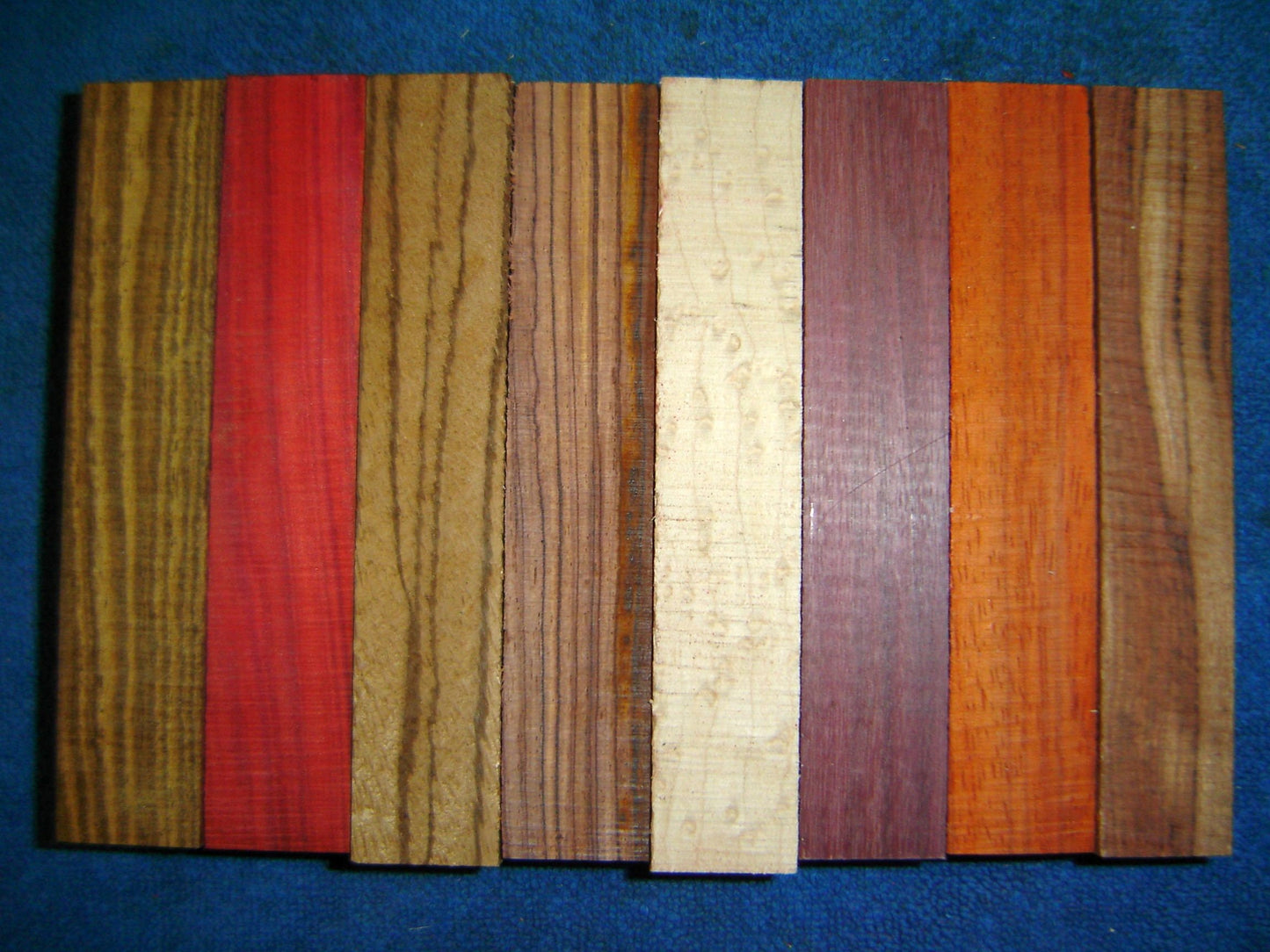 Mixed Lot of Exotic Wood Penn/Call blanks 15/16" X 5-1/4"