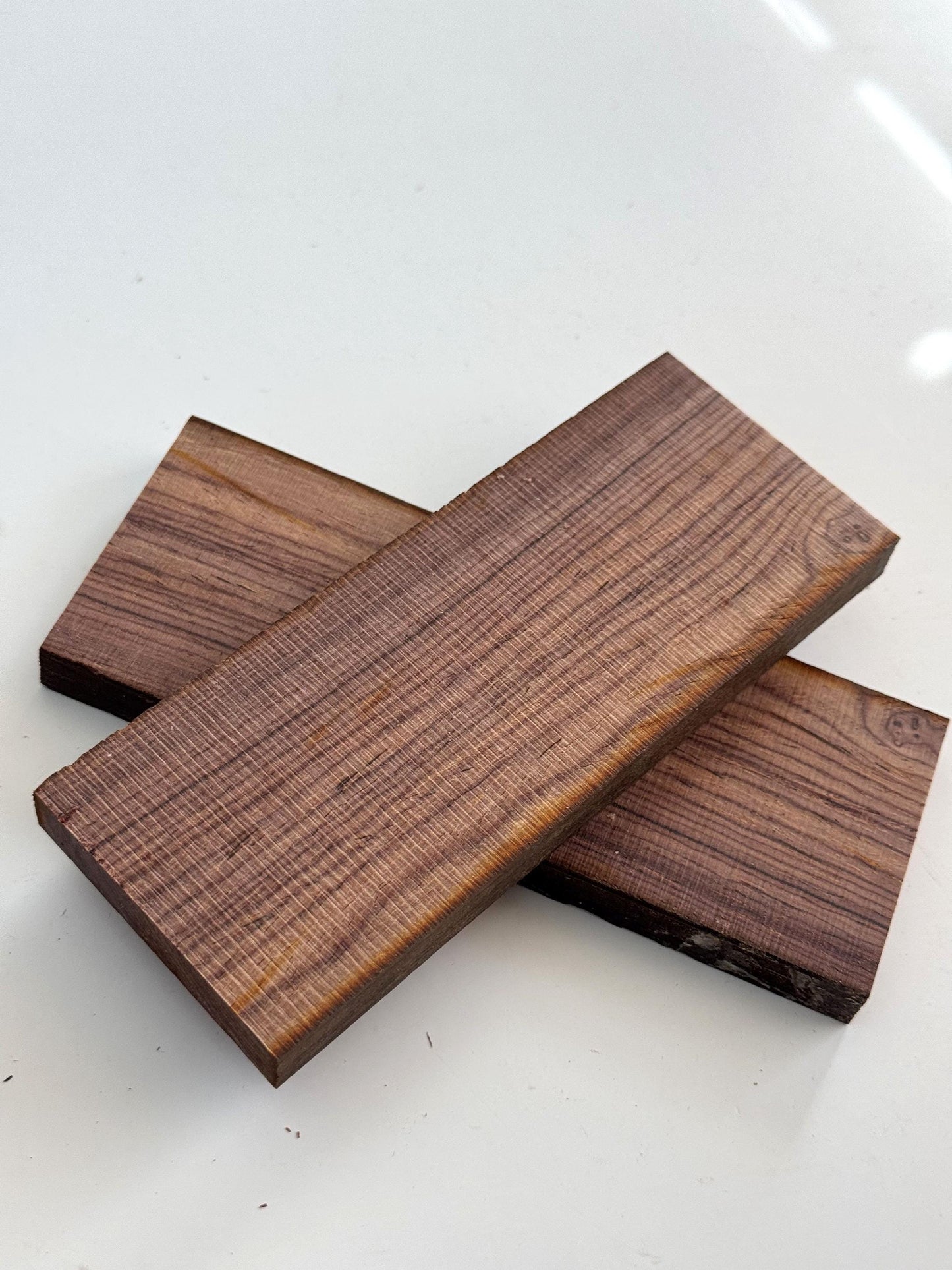 Exotic Wood Cocobolo Rosewood Knife Scales/ 1911 Grips 3/8 x 2" x 5-1/4 CB-1