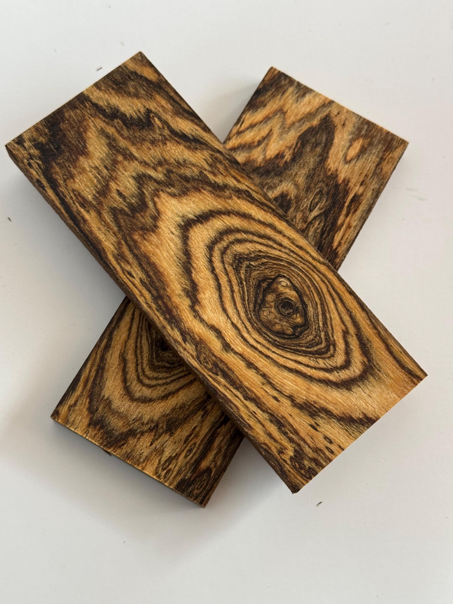 Exotic Wood BOCOTE Knife Scales/ Gun Grips 3/8 x 2" x 5-1/4 BC-1