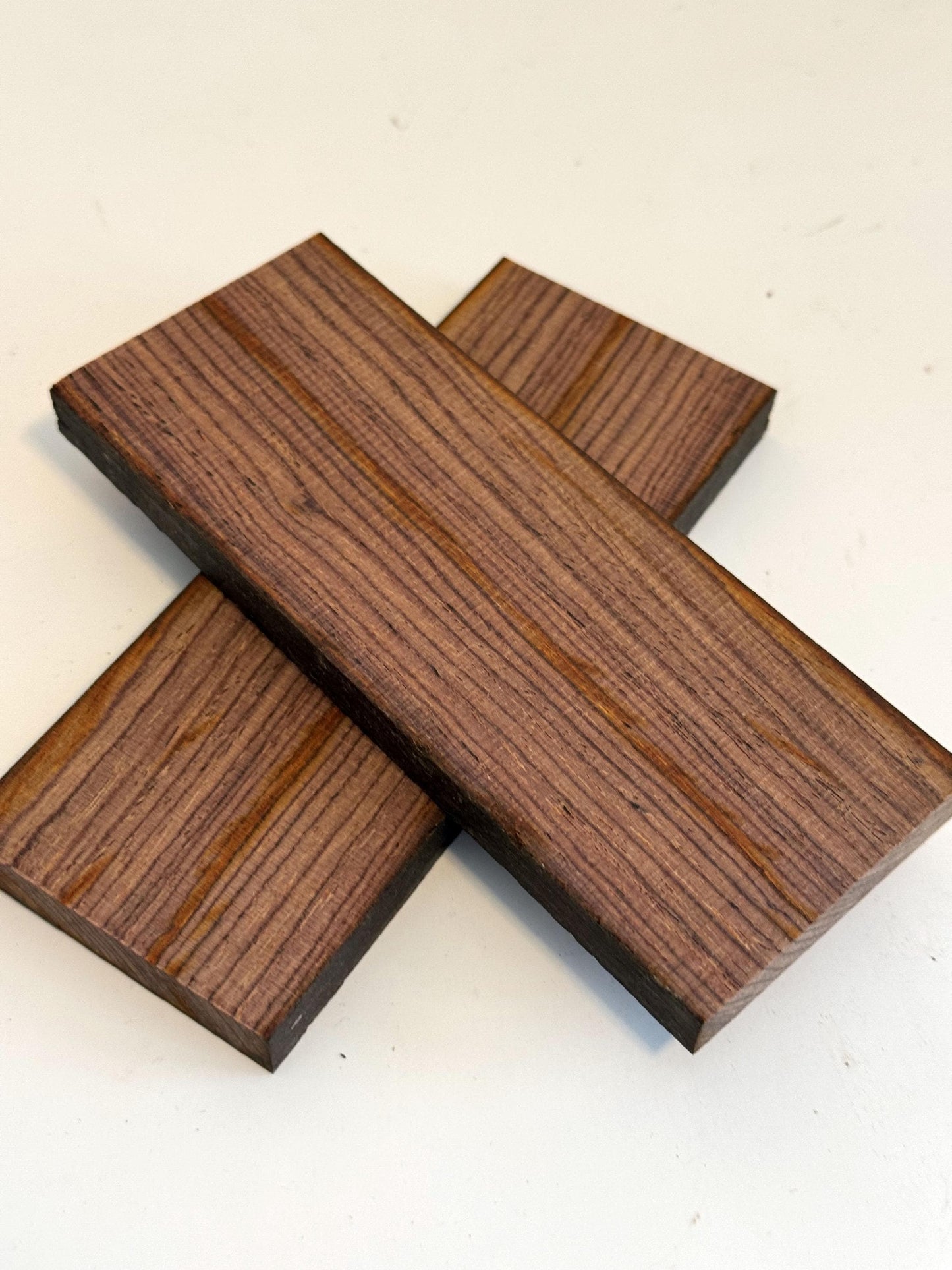 Exotic Wood Cocobolo Rosewood Knife Scales/ 1911 Grips 3/8 x 2" x 5-1/4 CB-3