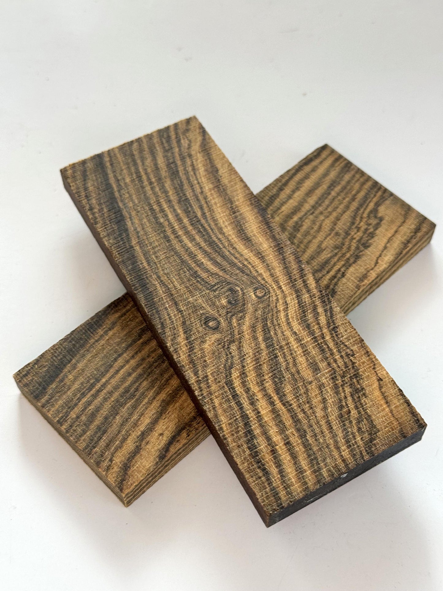 Exotic Wood BOCOTE Knife Scales/ Gun Grips 3/8 x 2" x 5-1/4 MO-4