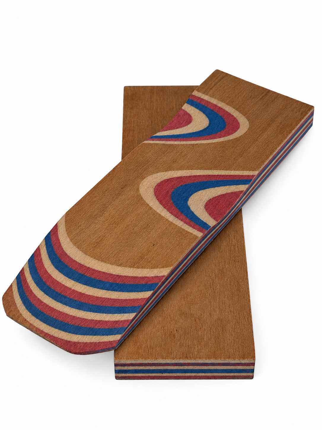 DymaLux Knife Handle Scales - Stabilized Laminated Wood Pair - Choose Your Color