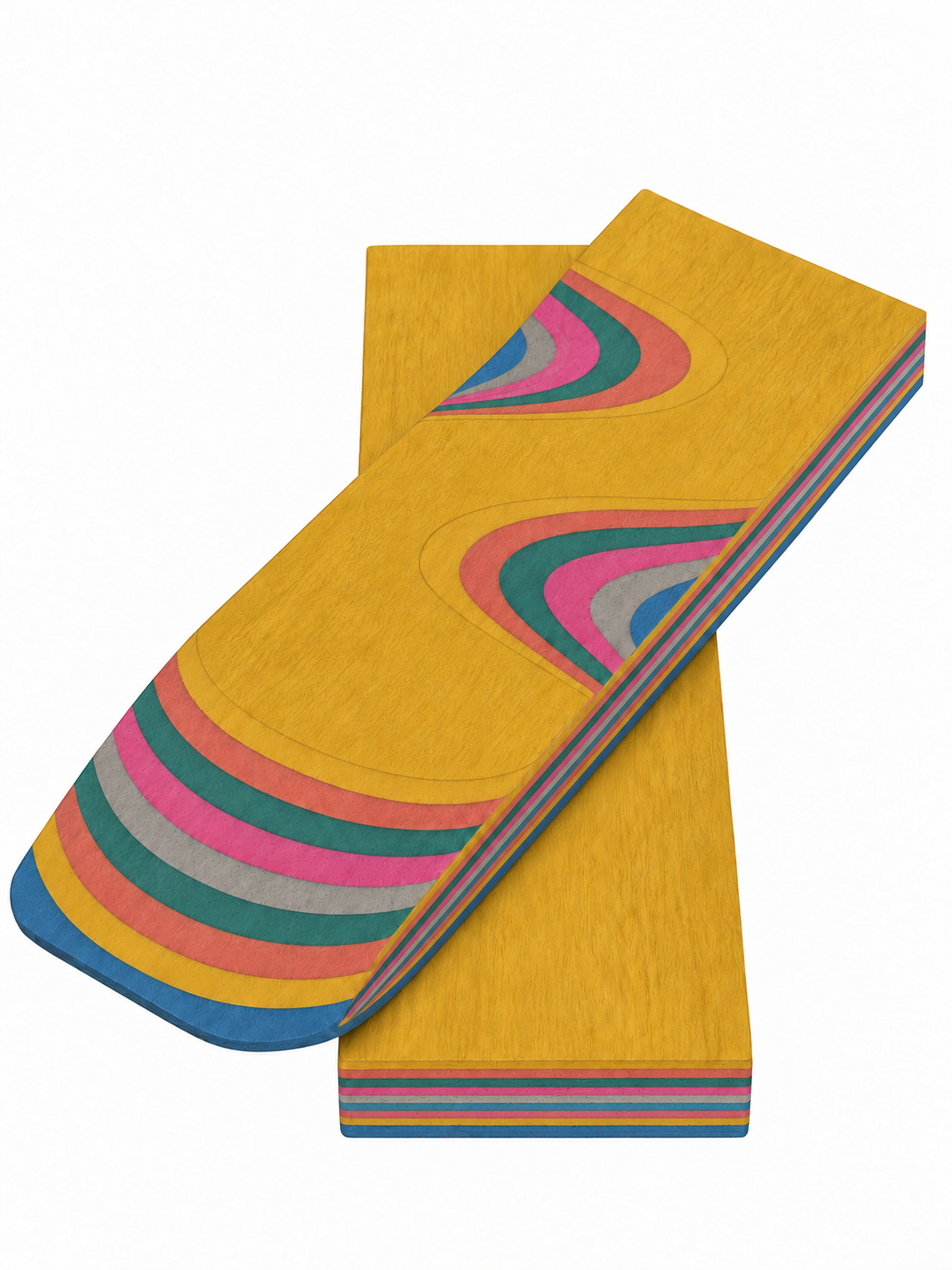 DymaLux Knife Handle Scales - Stabilized Laminated Wood Pair - Choose Your Color