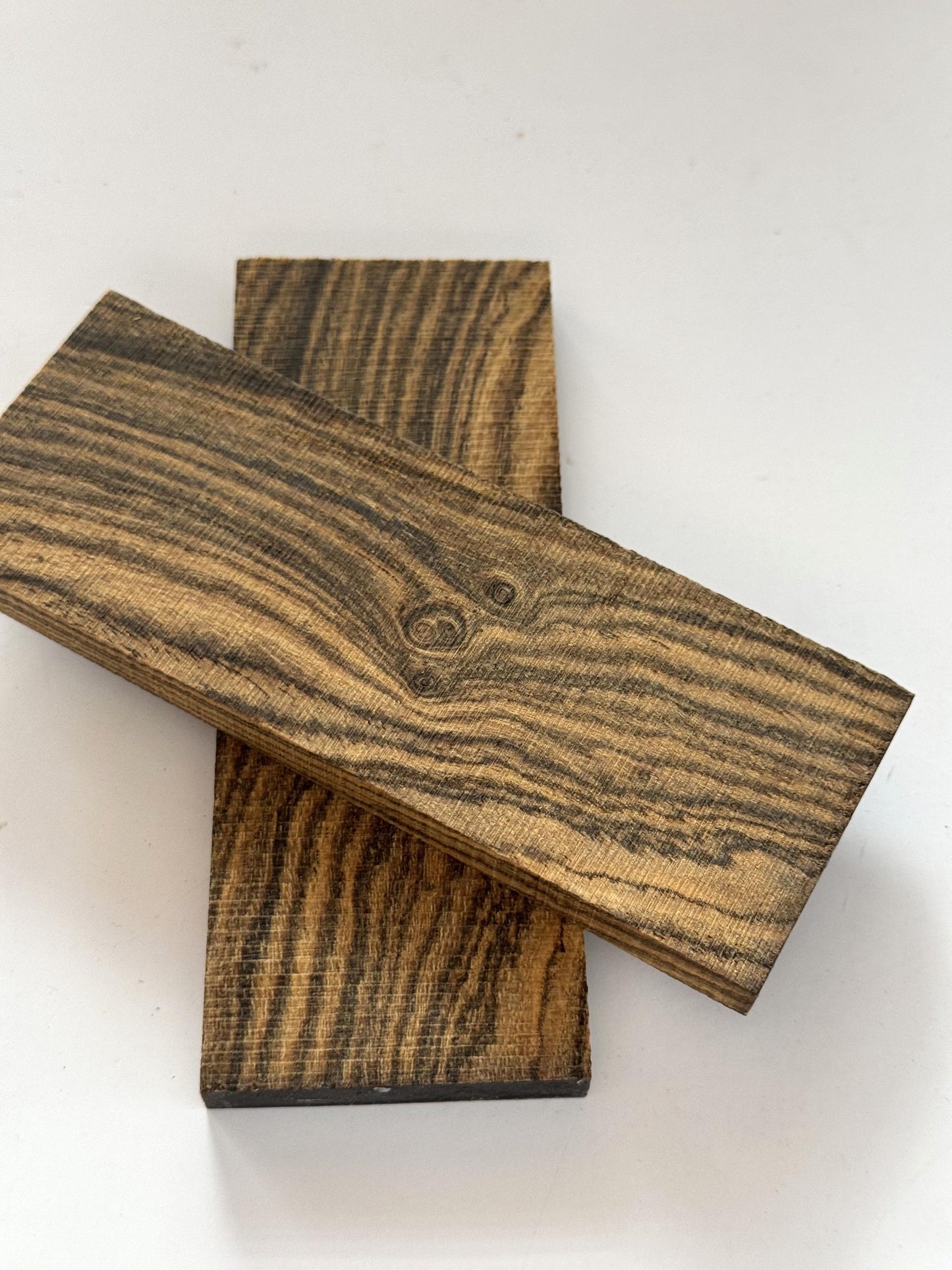 Exotic Wood BOCOTE Knife Scales/ Gun Grips 3/8 x 2" x 5-1/4 MO-4